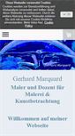 Mobile Screenshot of gerhard-marquard.com