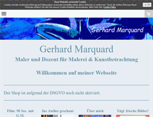 Tablet Screenshot of gerhard-marquard.com